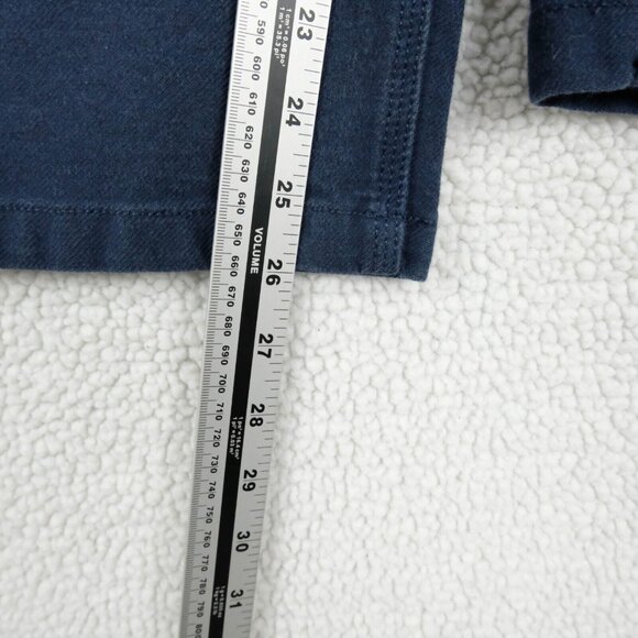 Volcom Joggers Mens Small Blue Sweatpants Heavyweight Drawstring Cropped - Picture 8 of 10